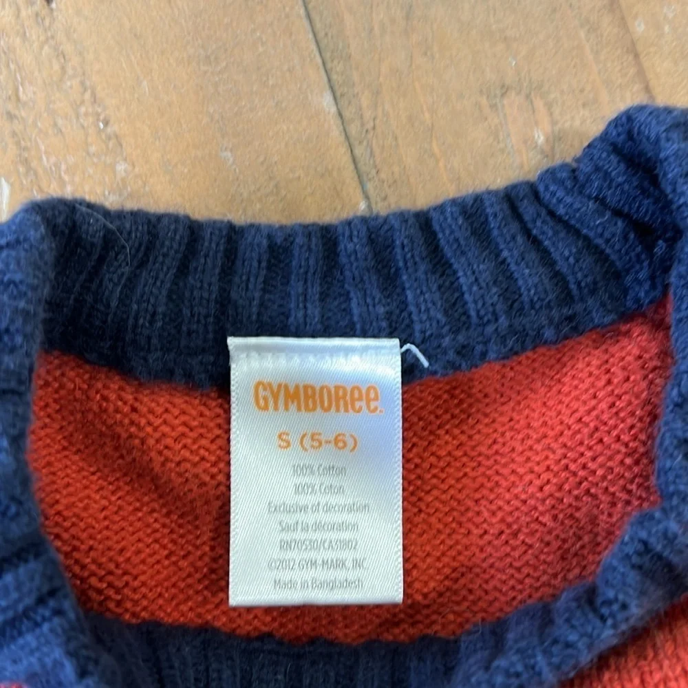 Gymboree race car sweater